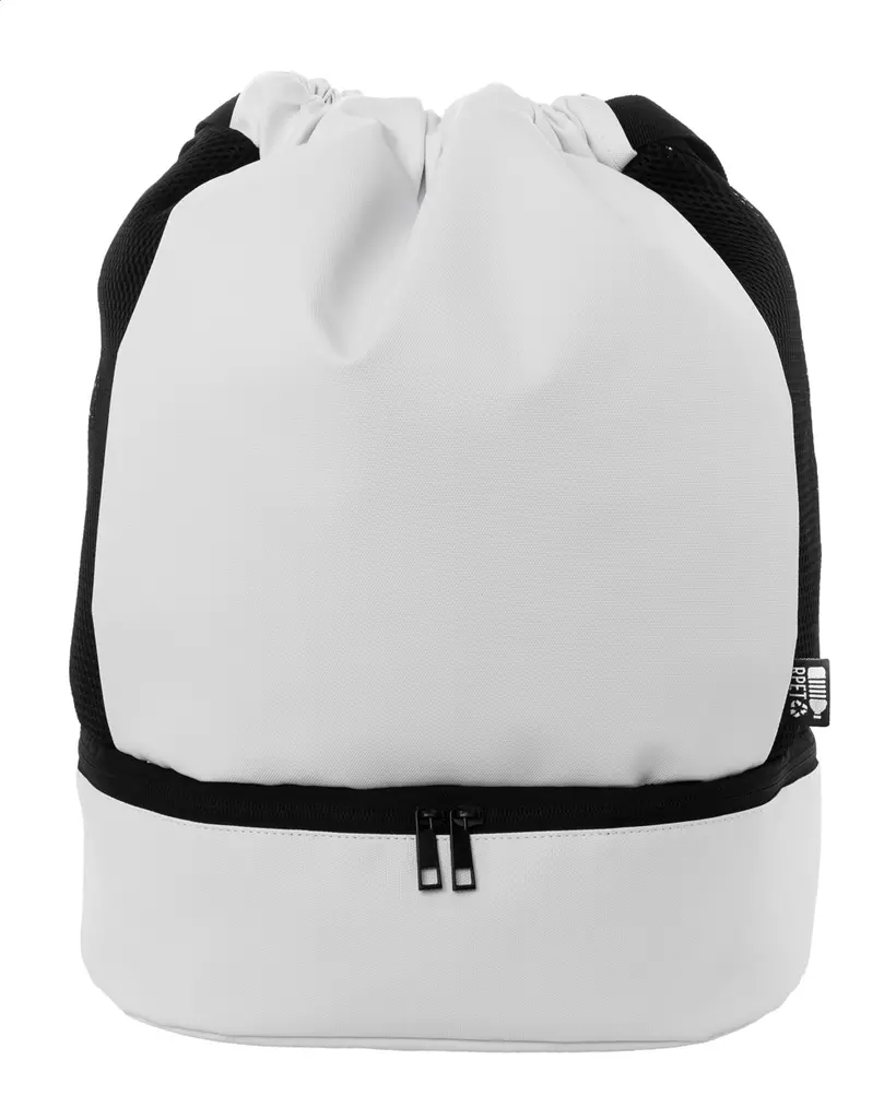 Ruksak s vezicama RPET AP808285 white 320×470×180 mm-1