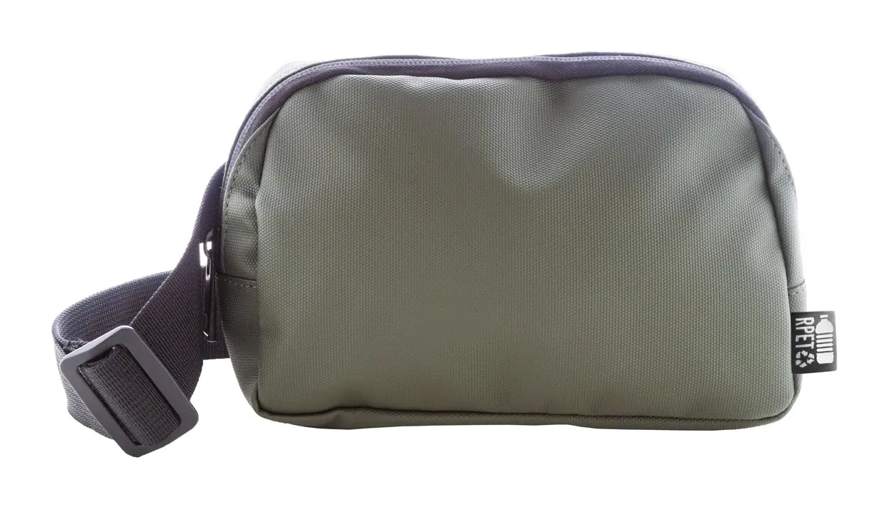 Torba oko struka RPET AP808280 green 210×145×65 mm-1