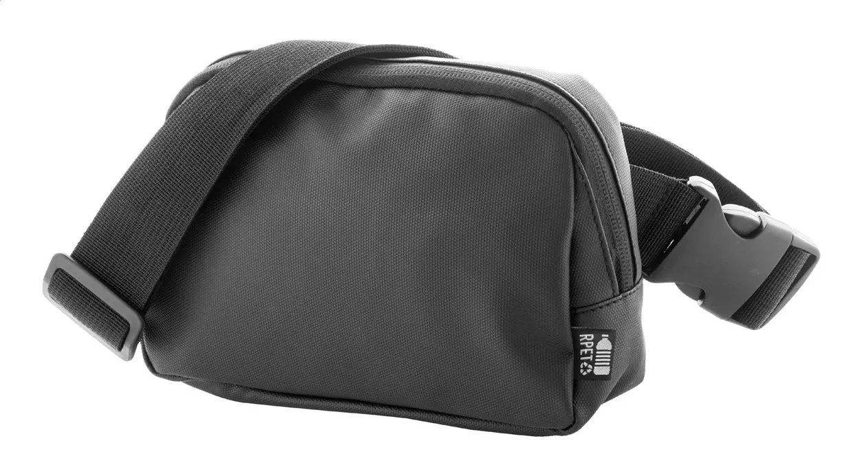 Torba oko struka RPET AP808280 black 210×145×65 mm-0