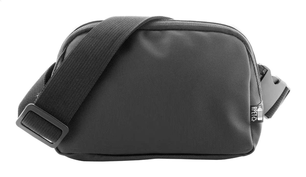 Torba oko struka RPET AP808280 black 210×145×65 mm-1