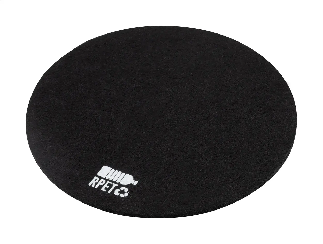 Podmetač od filca RPET AP808214 black ø100×2 mm-0