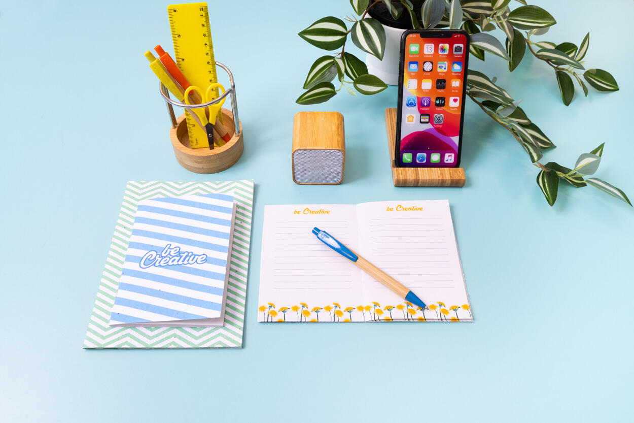 Bilježnica CUSTOM MADE CreaNote Plus A6 Seed AP716881 white 105×146×4 mm-6