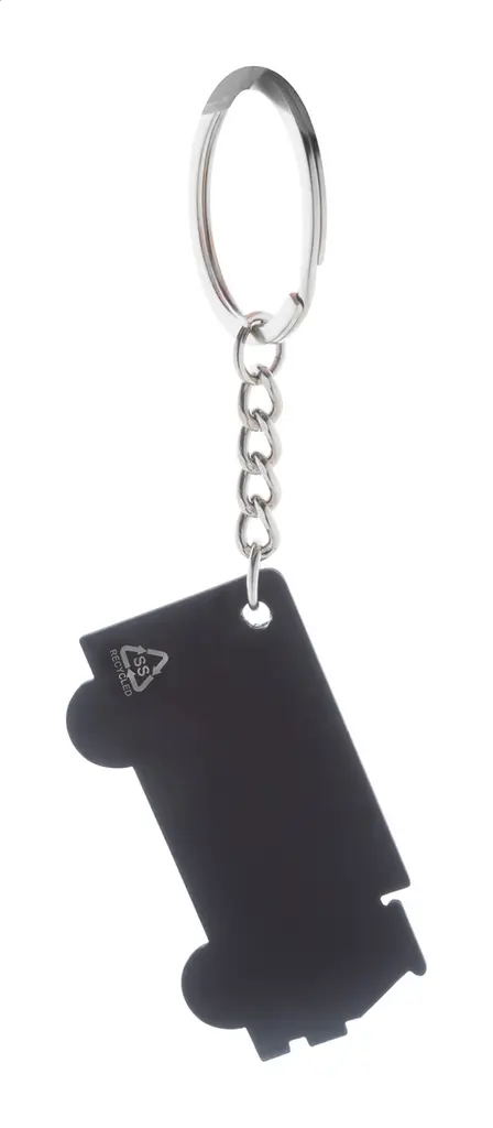 Privjesak za ključeve AP808268 black 55×30×2 mm-1