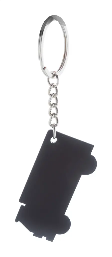 Privjesak za ključeve AP808268 black 55×30×2 mm-3