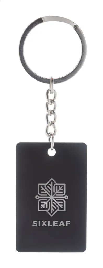 Privjesak za ključeve AP808269 black 32×53×2 mm-0
