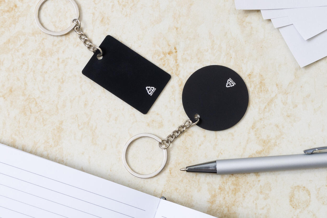 Privjesak za ključeve RectoShine AP808269 black 32×53×2 mm-4