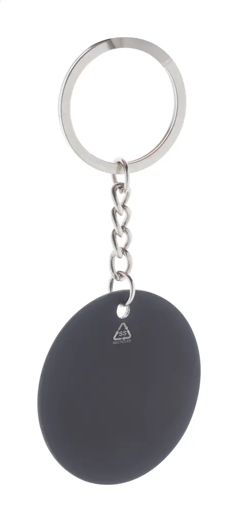 Privjesak za ključeve AP808270 black ø45×2 mm-1