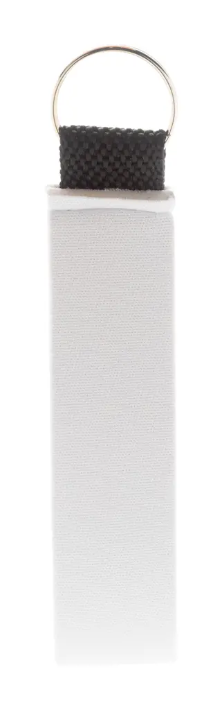 RPET privjesak za ključeve CUSTOM MADE AP716901 white 25×107 mm-4