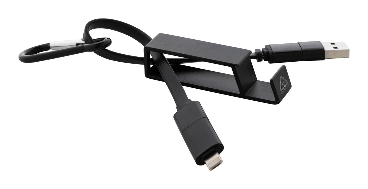 USB kabel za punjenje Cappy AP864058 black 155×15×17 mm-0