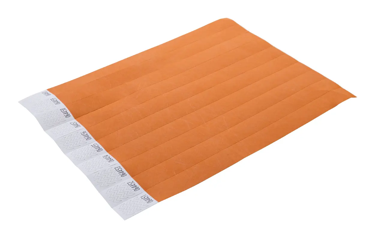 Festivalske narukvice Tyvek (10 kom) AP717018 orange 190×255 mm-3