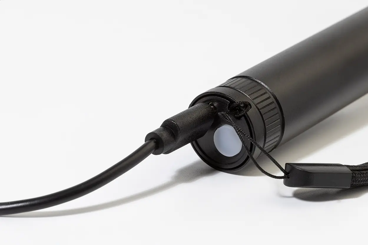 Čekić/svjetiljka za hitne situacije Hemmerg AP864065 black ø20×163 mm-8