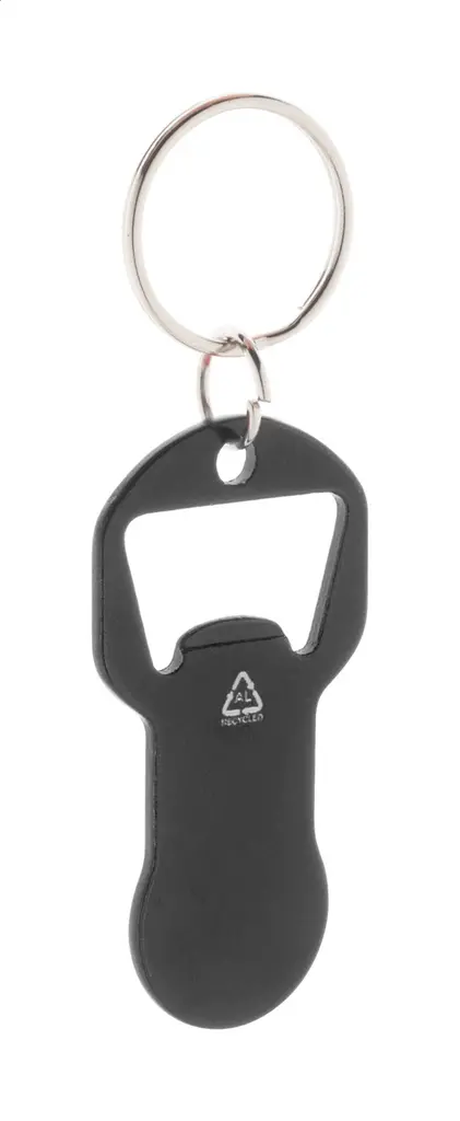 Privjesak za ključeve otvarač za boce AP808261 black 31×61×2 mm-0
