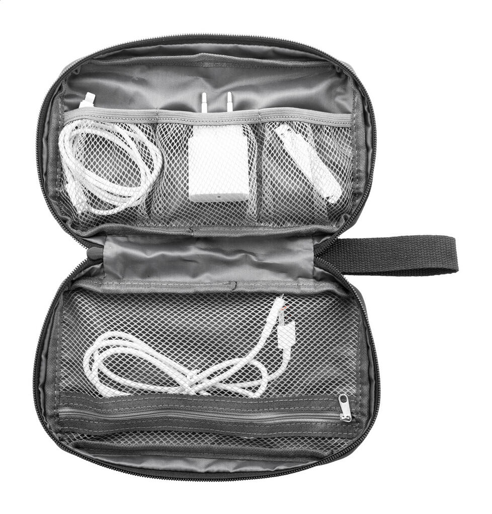 Torbica za punjače i kablove Gocharge AP808307 black 220×130×40 mm-3