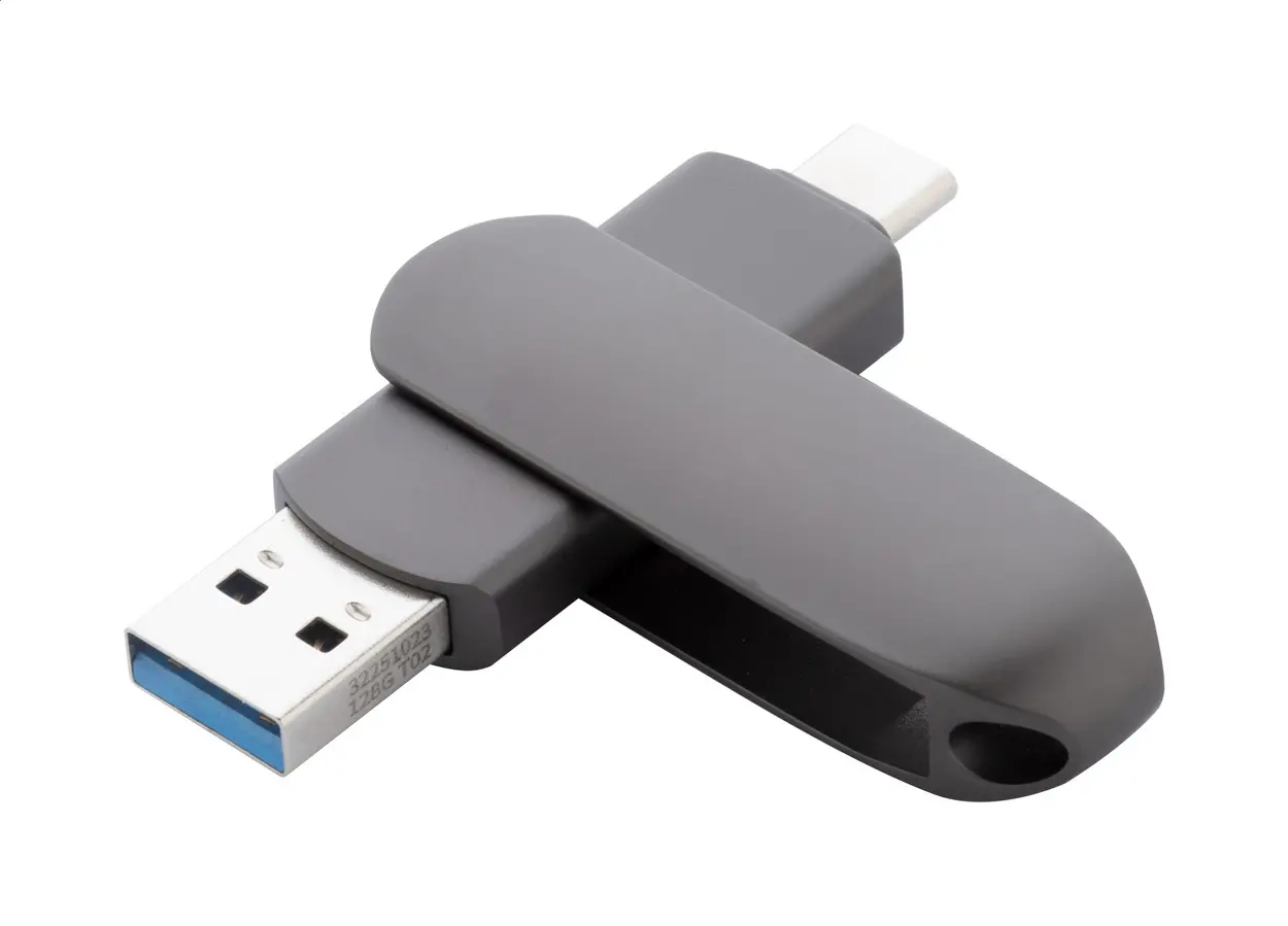 OTG USB stick Gigax AP864083 dark grey 16 GB-2