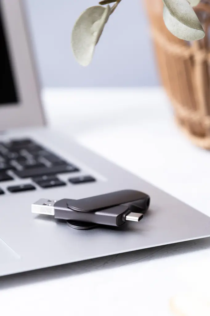 OTG USB stick Gigax AP864083 dark grey 16 GB-6