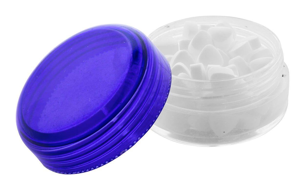 Staklenka za mentu TwistMint AP896011 dark blue ø45×25 mm-0