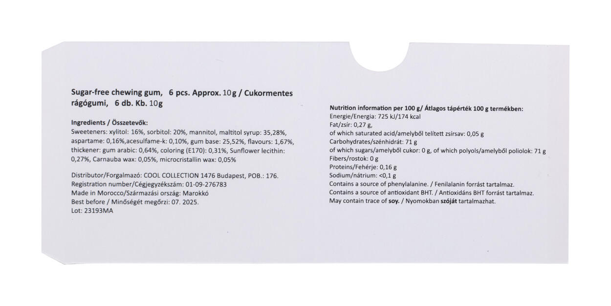 Žvakaće gume CUSTOM MADE CreaChew 6 AP716848 white 54×63×6 mm-4