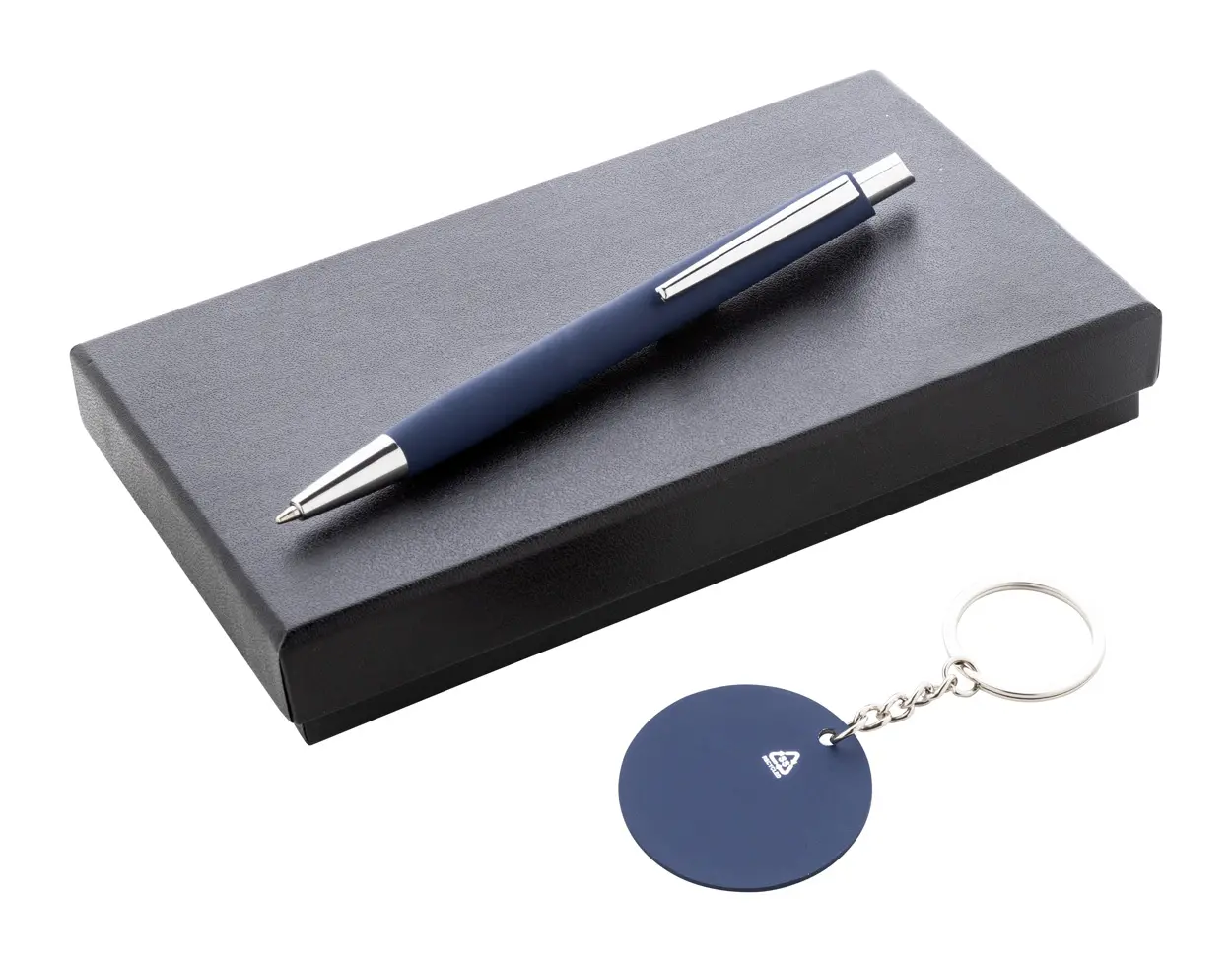 Set olovke i privjeska za ključeve AP808181 dark blue 95×170×28 mm-0