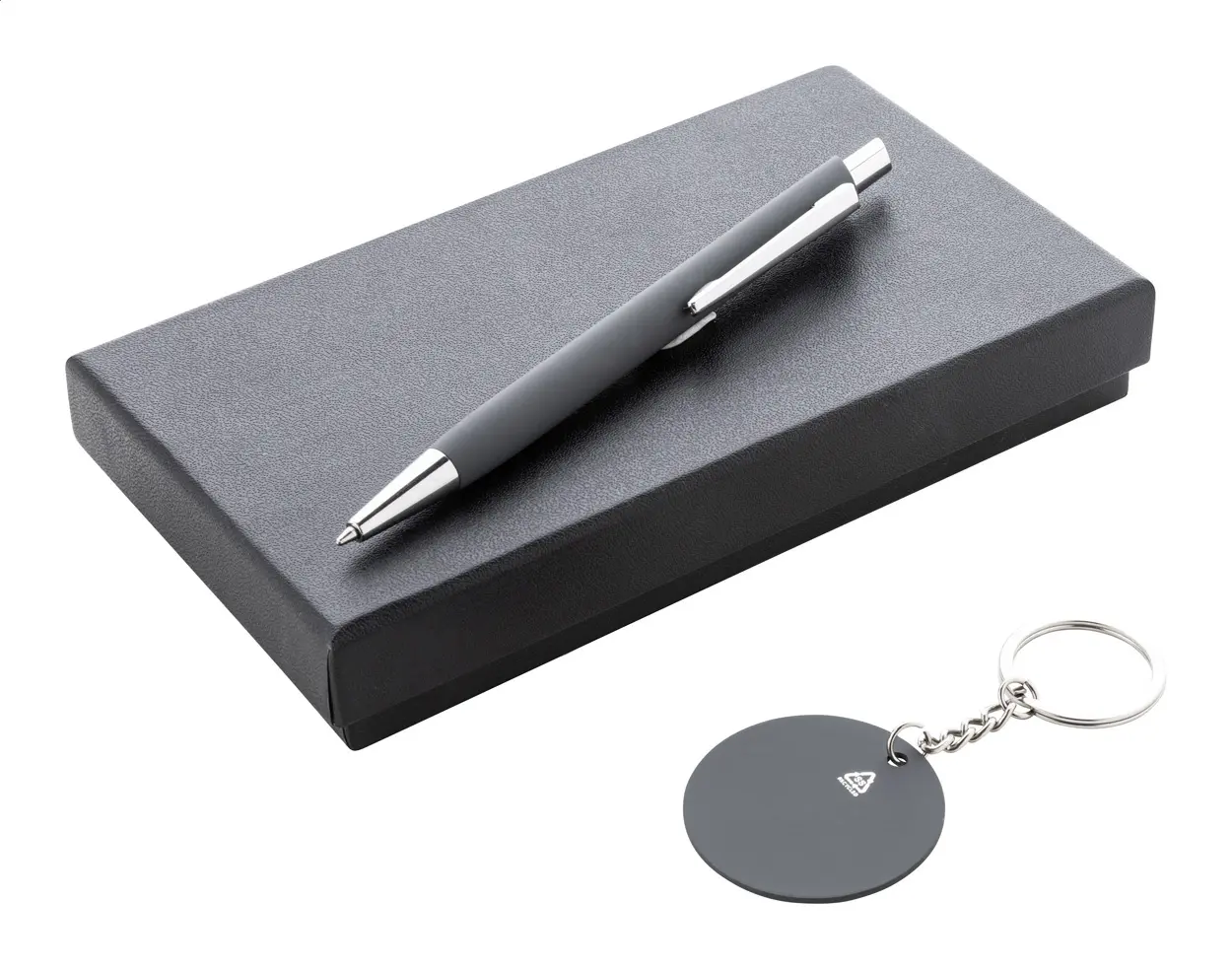 Set olovke i privjeska za ključeve AP808181 dark grey 95×170×28 mm-0