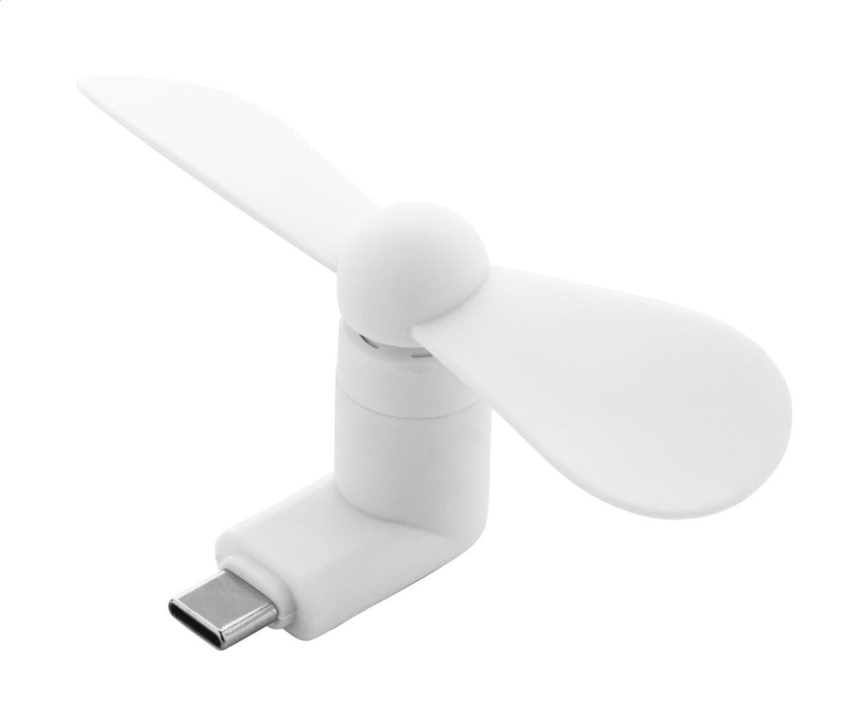 Ventilator s Type-C pogonom Blobile AP864086 white 88×35×37 mm-0