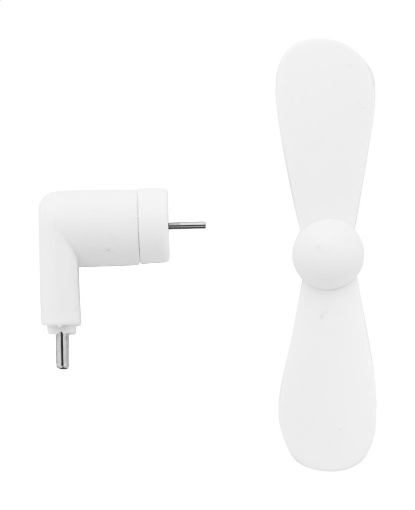 Ventilator s Type-C pogonom Blobile AP864086 white 88×35×37 mm-1