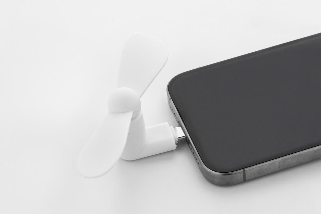 Ventilator s Type-C pogonom Blobile AP864086 white 88×35×37 mm-2