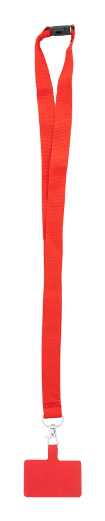 Vezica za držanje mobitela RPET AP800580 red 20×550 mm-1