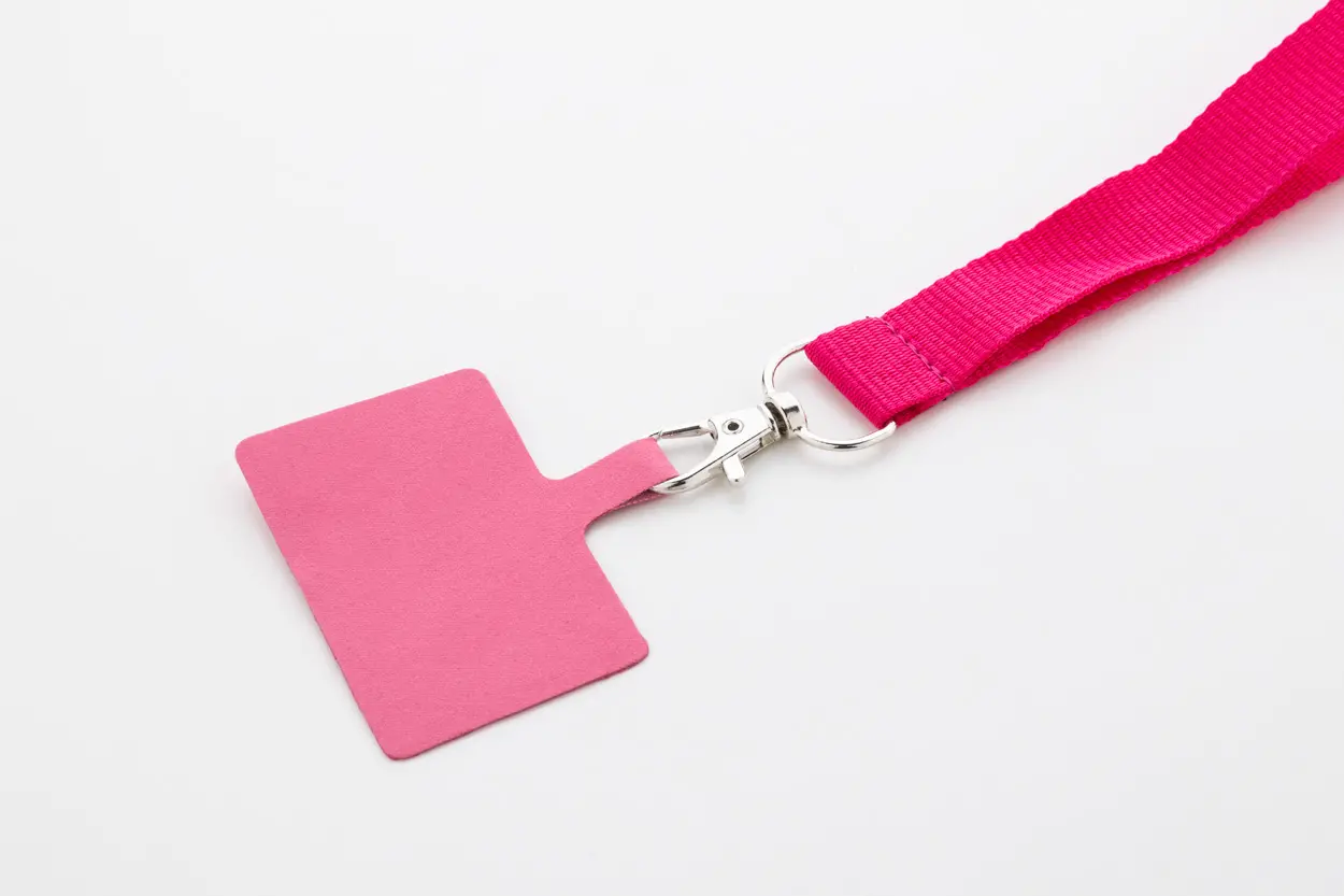 Vezica za držanje mobitela RPET AP800580 pink 20×550 mm-2