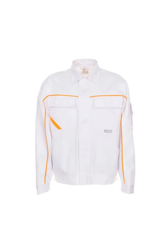 Planam HIGHLINE, radna jakna, white/yellow, 48-0