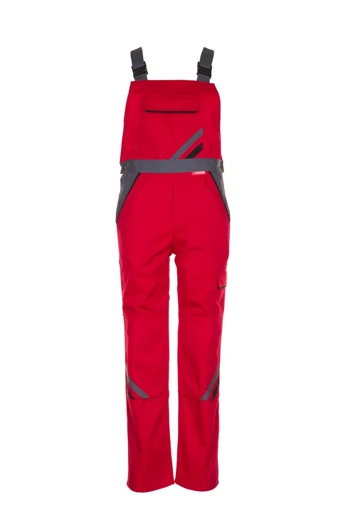 Planam HIGHLINE, treger hlače, red/slate/black, 52-0