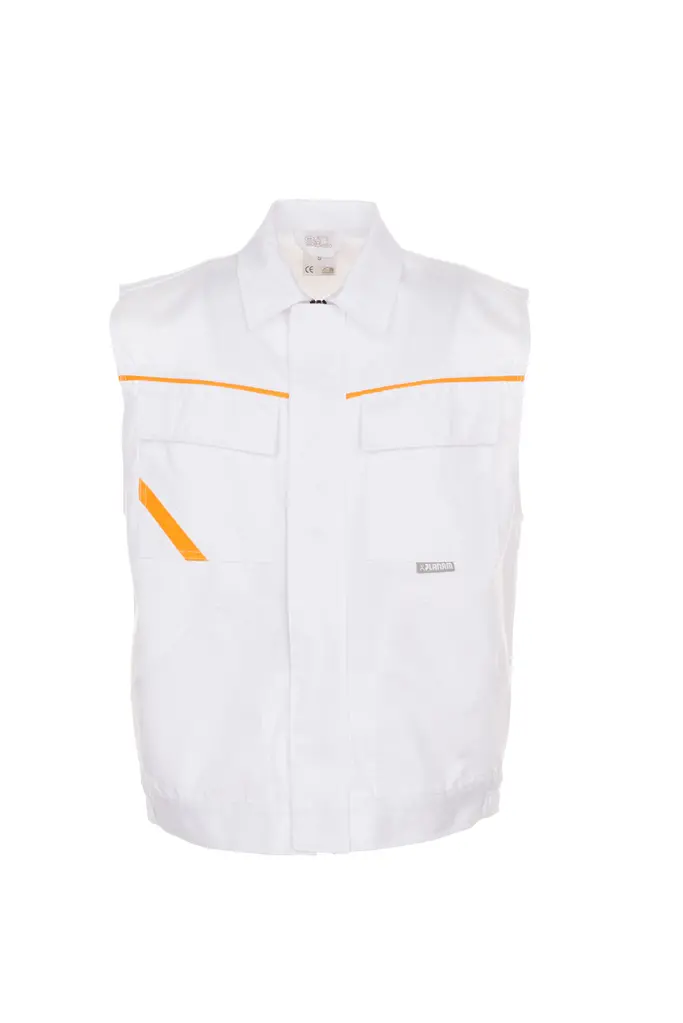 Planam HIGHLINE, radni prsluk, white/yellow, M-0