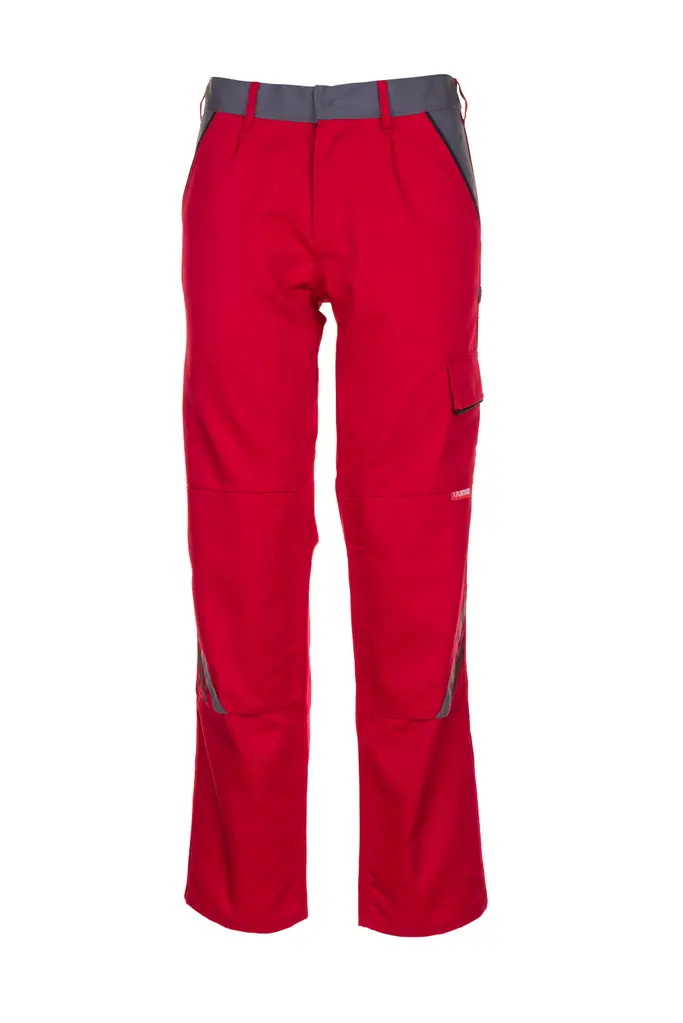 Planam HIGHLINE, radne hlače, red/slate/black, 48-0