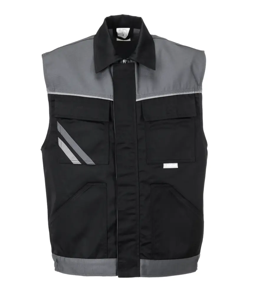 Planam HIGHLINE, radni prsluk, black/slate/zinc, L-0
