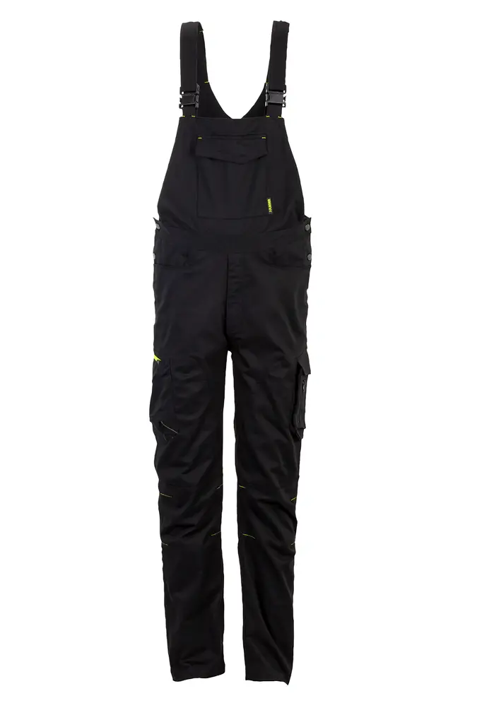 Planam STRETCHLINE, radne tregerice, black, 52-0