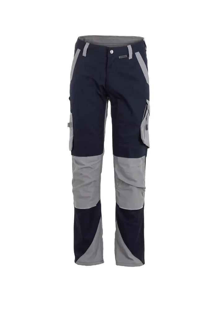 Planam NORIT, muške hlače, black/zinc, 48-0