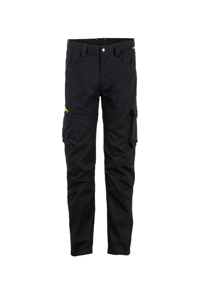 Planam STRETCHLINE, radne hlače, black, 48-0