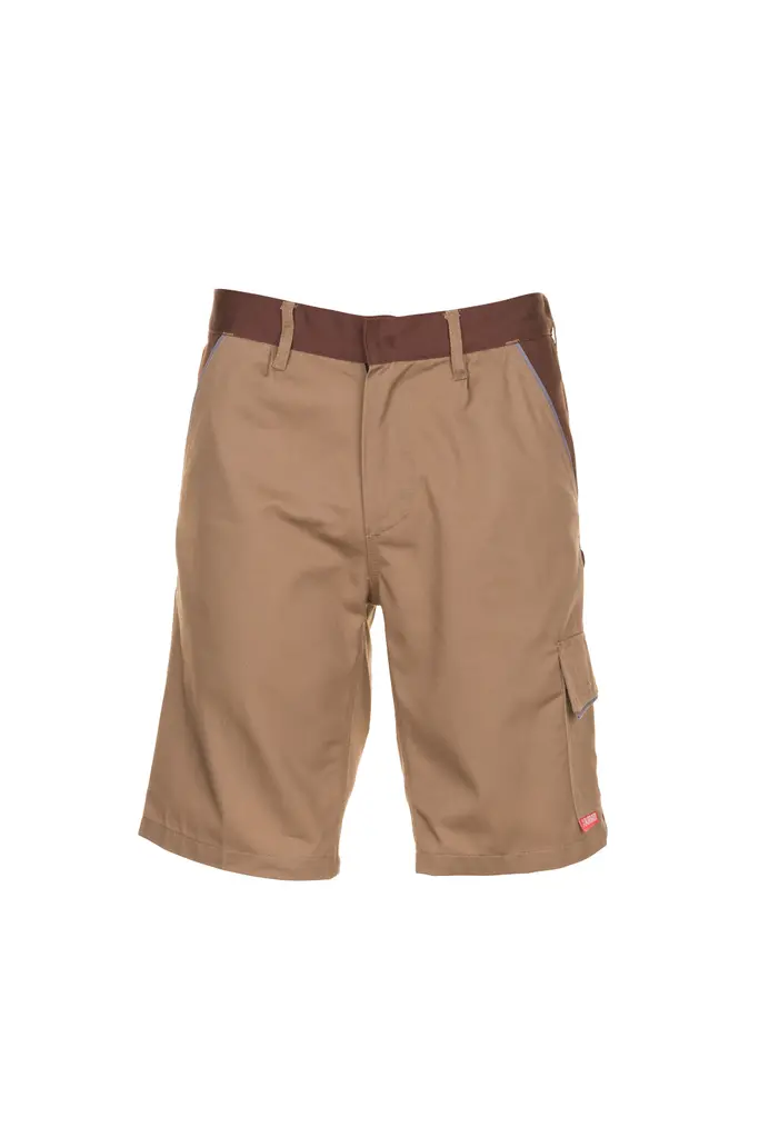 Planam HIGHLINE, radne bermude, beige/brown/zinc, S-0