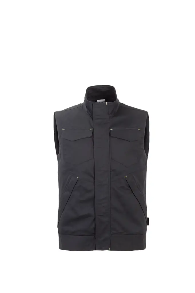 Planam STRETCHLINE, radni prsluk, black, M-0
