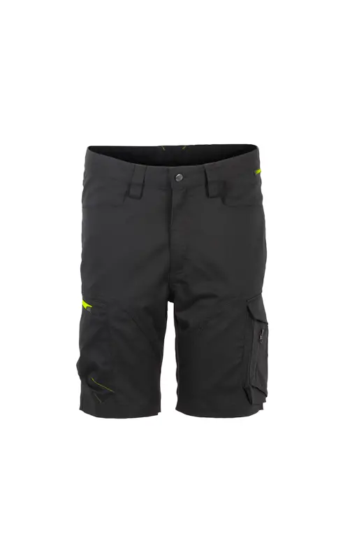 Planam STRETCHLINE, radne bermude, black, M-0