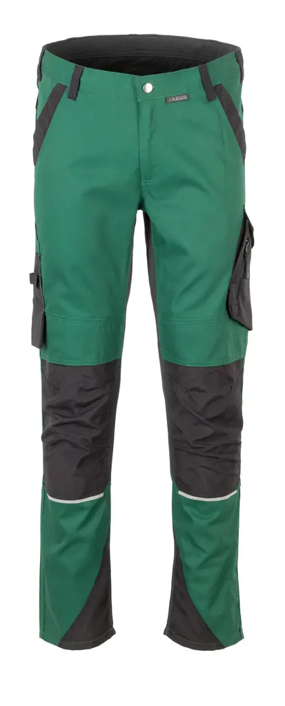 Planam NORIT, muške hlače, green/black, 56-0