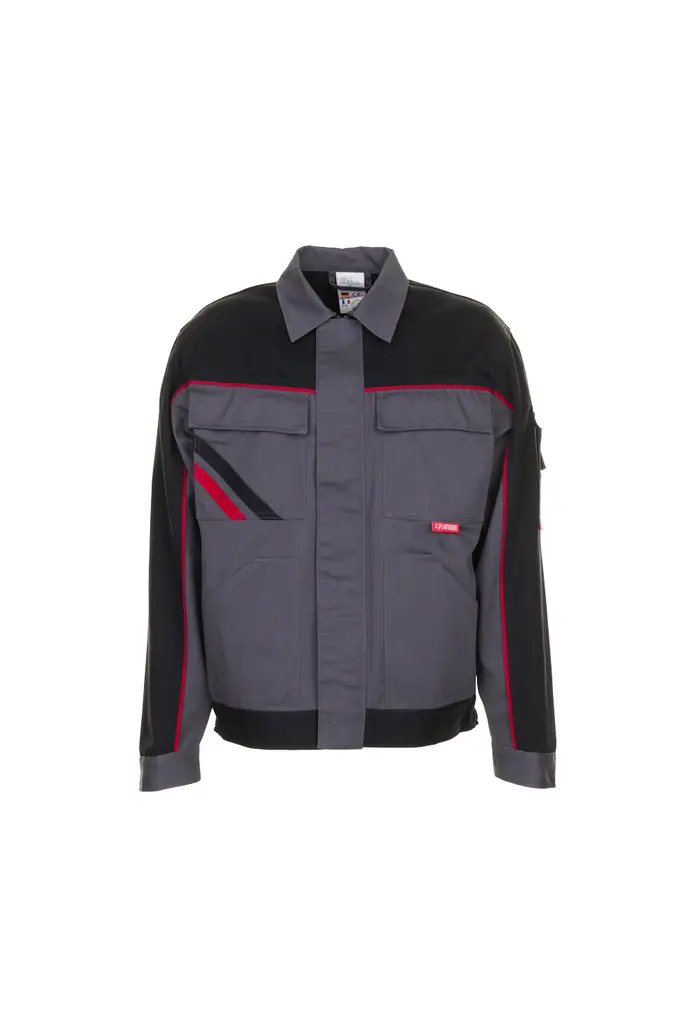 Planam HIGHLINE, radna jakna, slate/black/red, 42-0