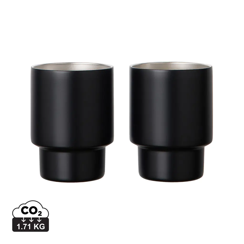 VINGA Nagano set šalica V43205 black-6