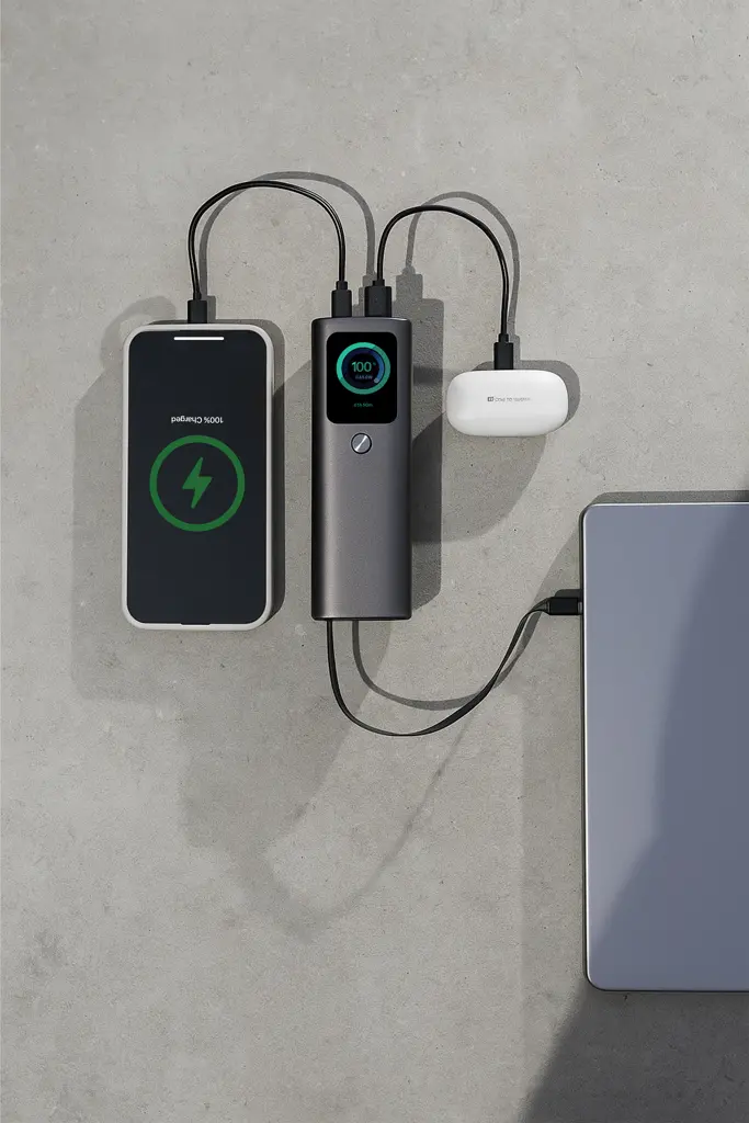 Urban Vitamin Power bank 20.000mAh P322.78 grey-9 Urban Vitamin Power bank 20.000mAh P322.78 grey-9