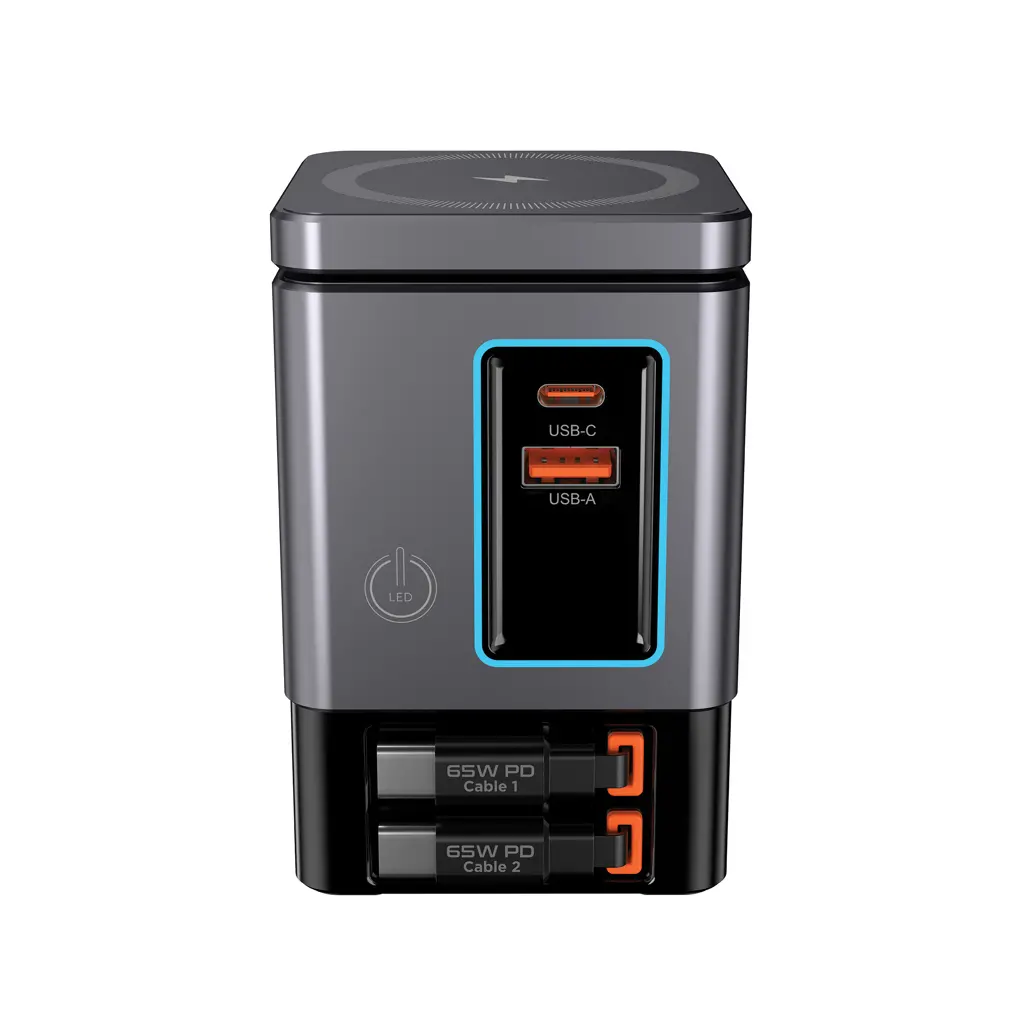 Urban Vitamin punjač 105W s kablovima P309.54 grey-13