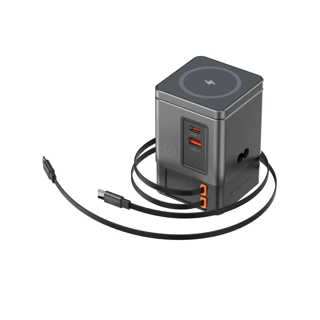 Urban Vitamin punjač 105W s kablovima P309.54 grey-14