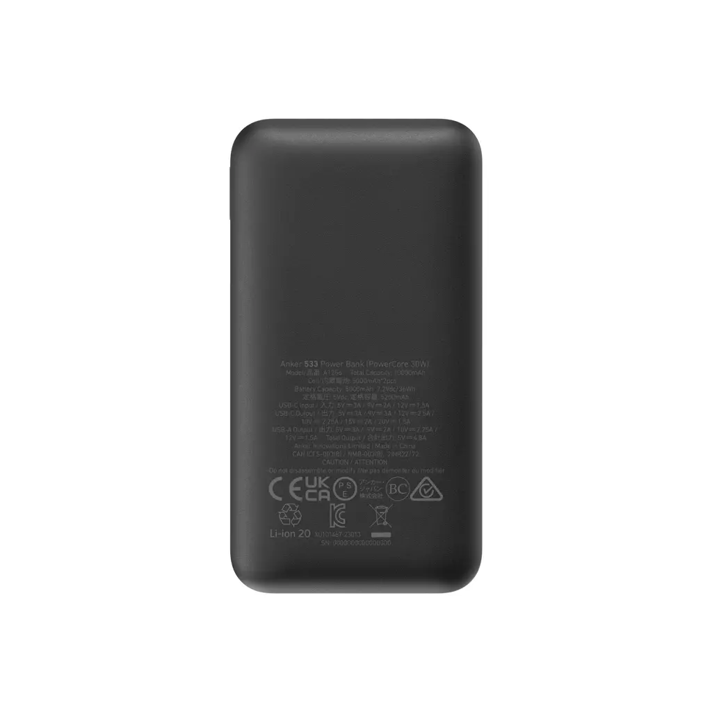 Anker Power bank 10.000mAh 30W  RBA1256 black-3