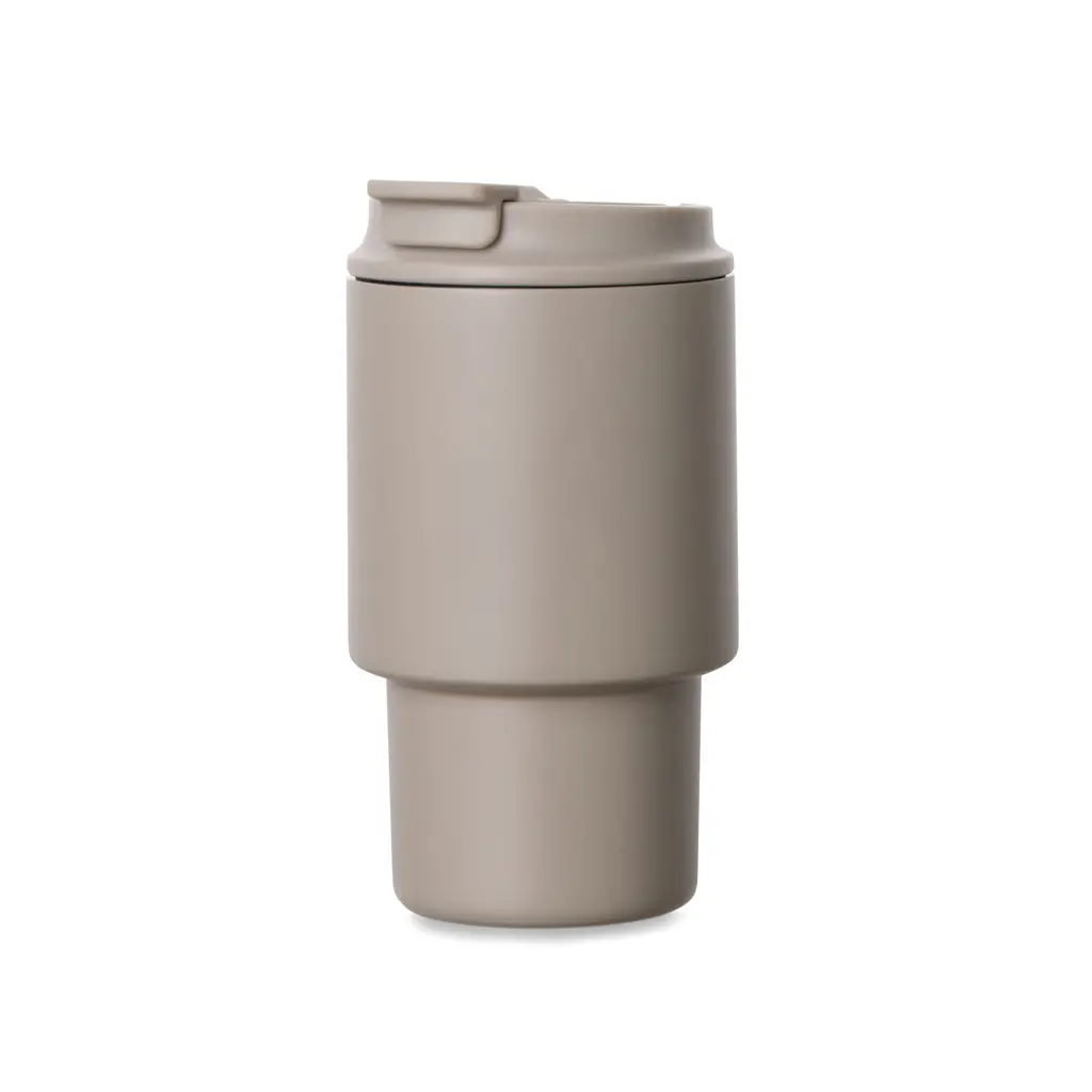 VINGA Nagano šalica  to-go 350 ML V43206 greige-2