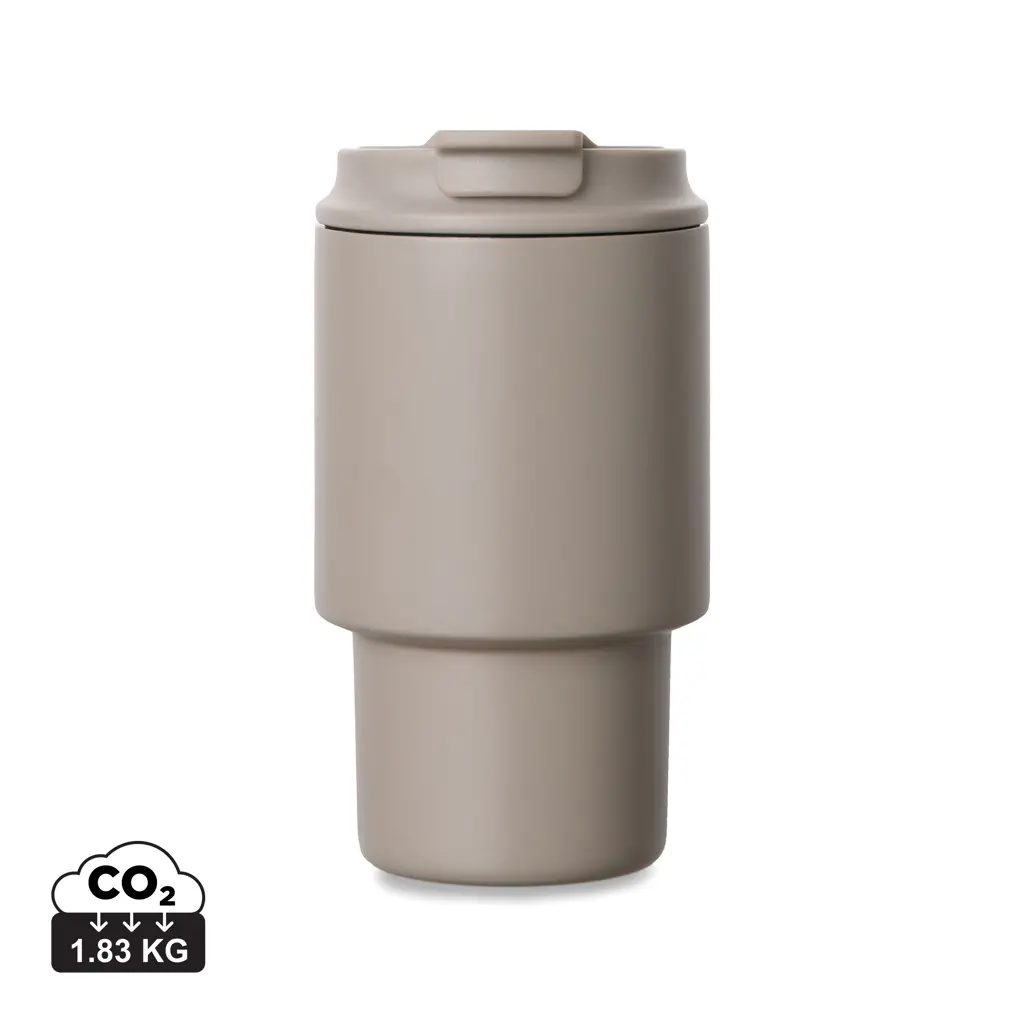 VINGA Nagano šalica  to-go 350 ML V43206 greige-0
