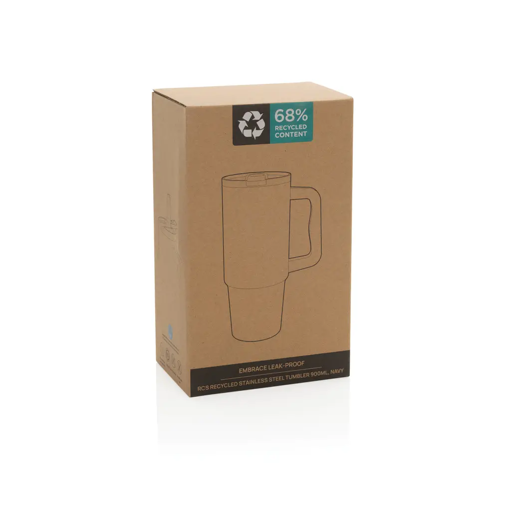 Embrace Leakproof termos šalica 900ml P437.34 navy-8