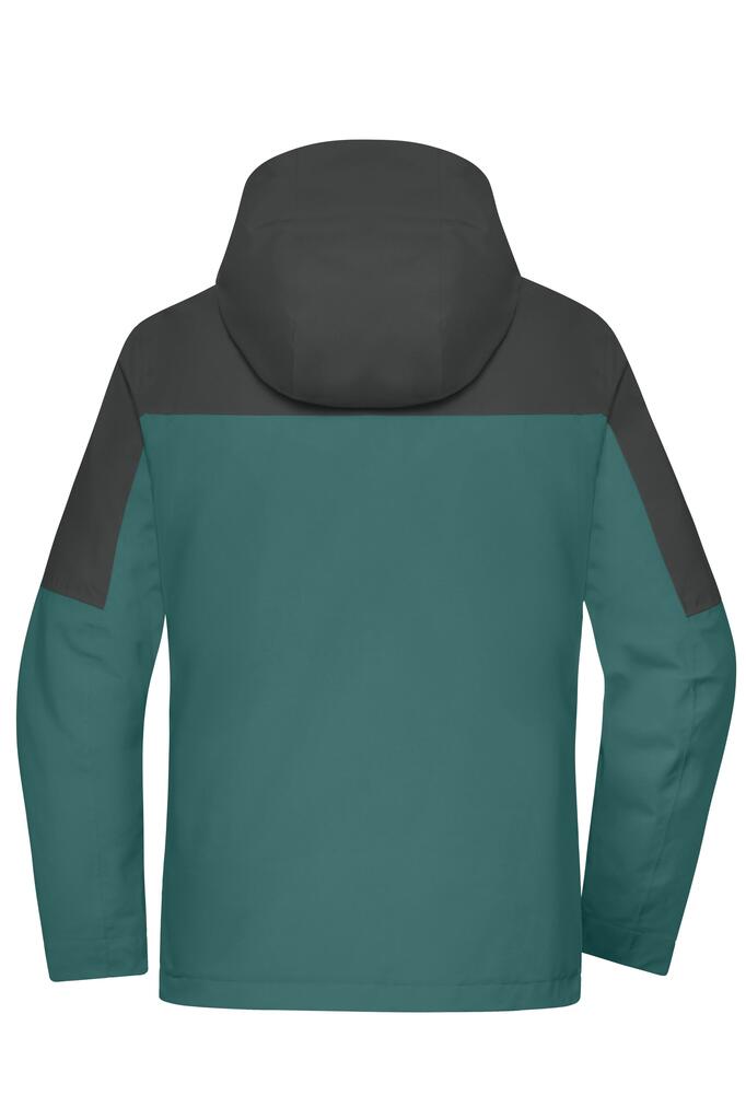 Jakna 3U1 ženska JN1377 smoky-green/carbon XS-3